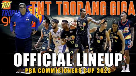 tnt tropang giga roster|TNT Tropang GIGA Full Lineup, Game Schedule, .